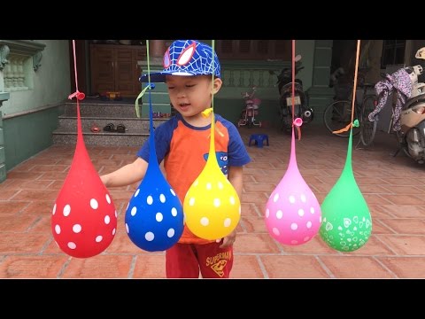 Finger Family for Learn Colors with Balloons | The Surprise For Kids