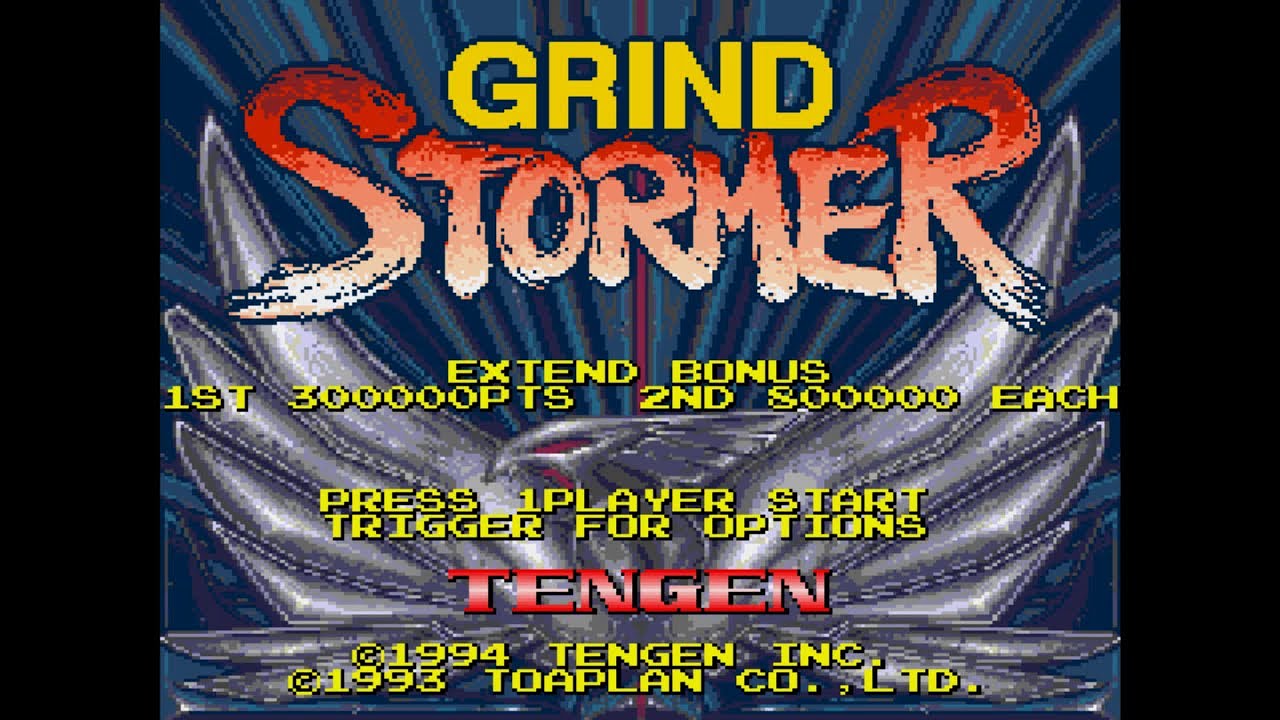 Grind Stormer – Sega Mega Drive – Version NTSC-J Japonaise – Complet (CIB) – Comme Neuf