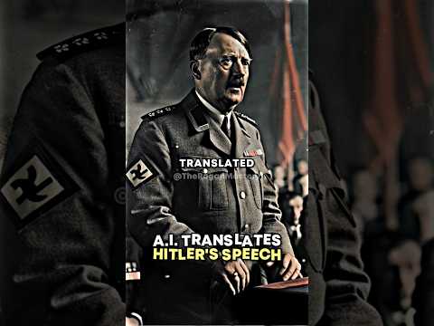 Joe Rogan: A.I. Translates Hitler's Speech Joerogan Ai Speech Reaction