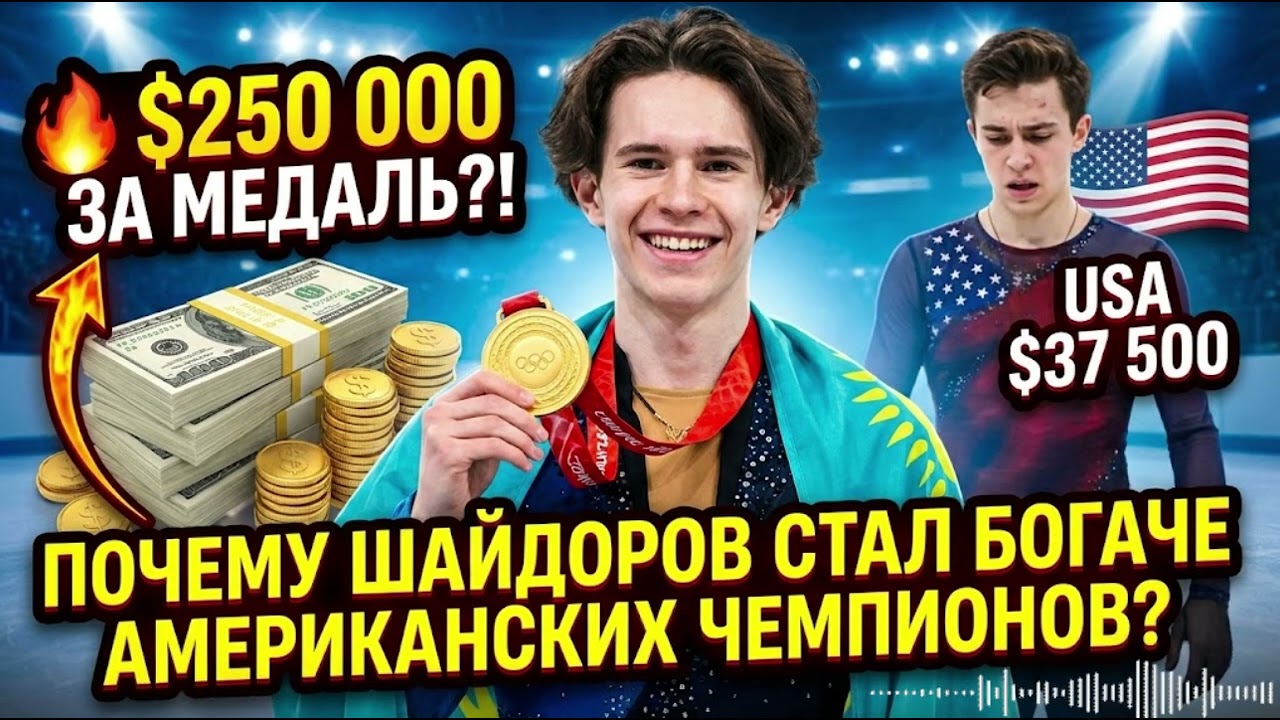 💰 МИЛЛИОНЕР ЗА НОЧЬ! Сколько заработал Михаил Шайдоров за золото в Милане?