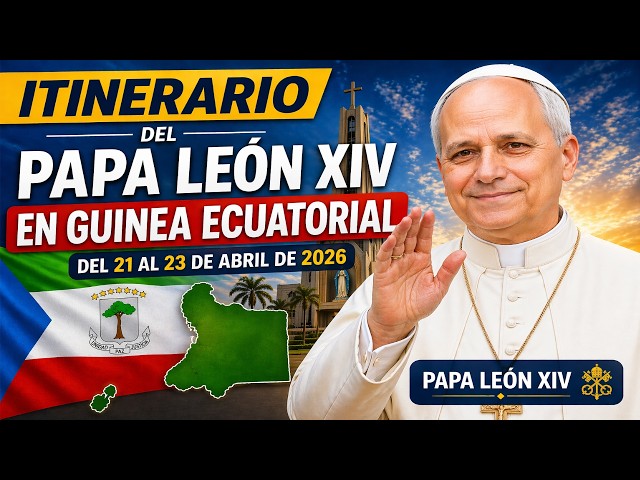 ¡HISTÓRICO! El Papa León XIV llega a Guinea Ecuatorial: Bata y Mongomeyen hacen historia 🌍✝️