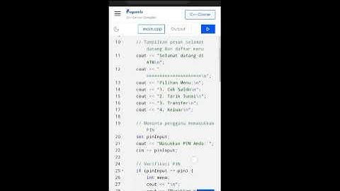 UAS DASAR PEMROGRAMAN (PENJELASAN ALGORITMA, FLOWCHART, CODINGAN SERTA HASIL RUNINGAN PROGRAM ATM)