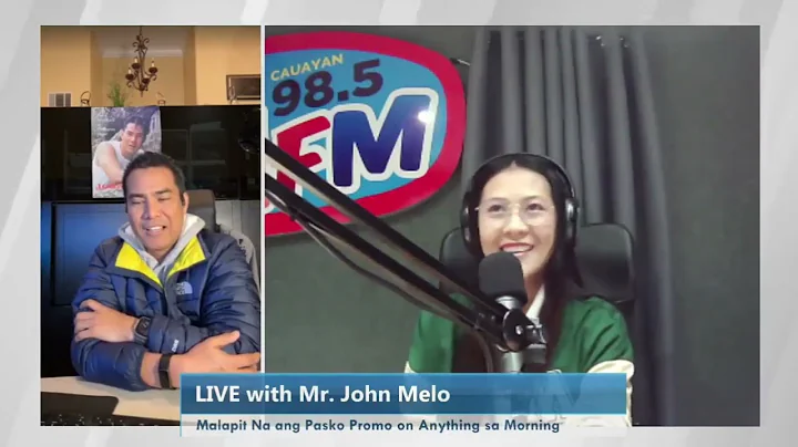 John Melo Interview at 98.5 IFM ISABELA (Malapit n...