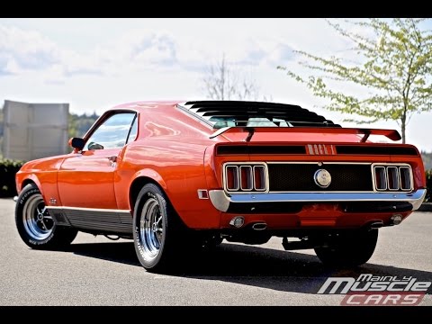 Mainly Muscle Cars Test Drive 1970 Mach 1 4 Speed 428 CobraJet - YouTube