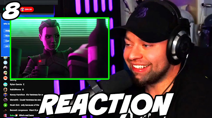 Theory's Immediate Reaction To The Bad Batch Episode 8