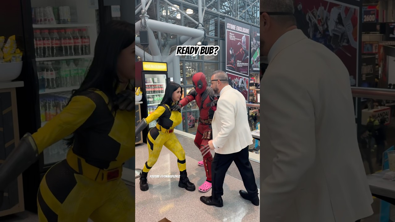 Ready bub? #viralshort #wolverine #nycc #javitscenter