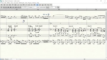 Finale Notation Software; How to Set the D.S. and Coda Using the Repeat Tool