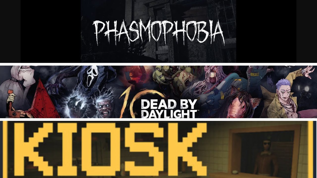 Phasmo and other horror games;trying to go through best of 2025 indie horror!