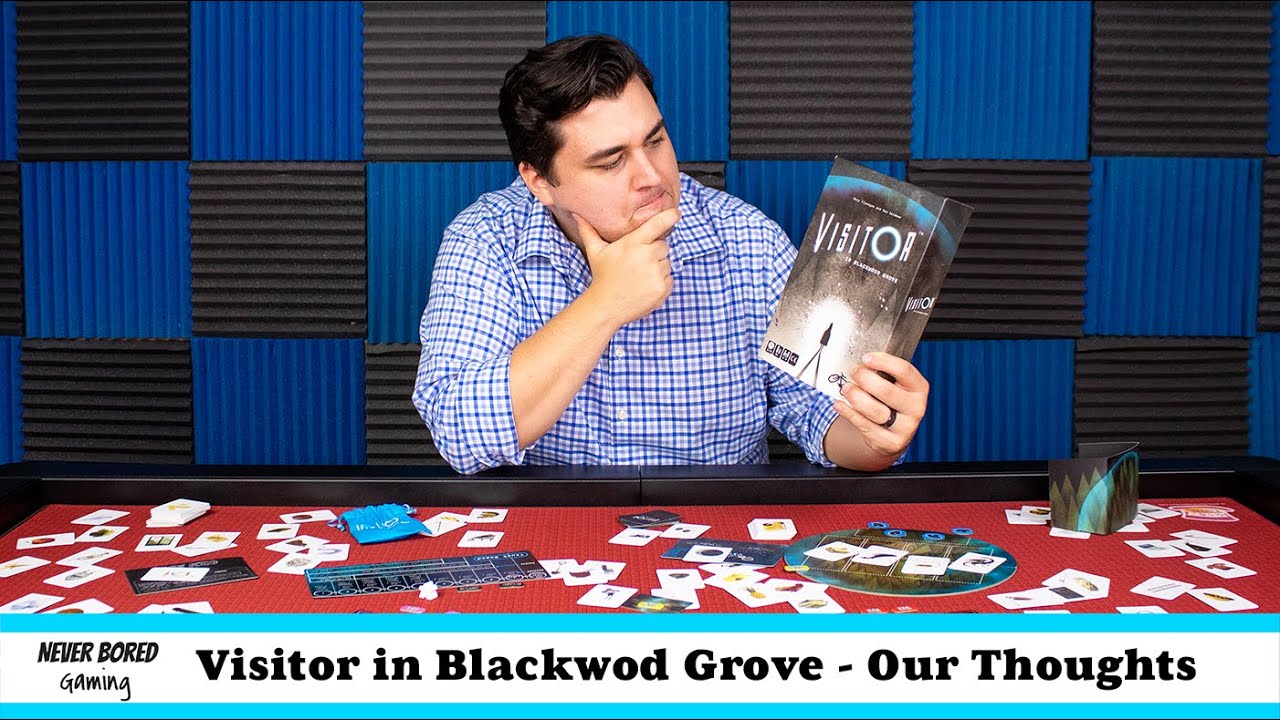 Visitor in Blackwood Grove Our Thoughts (Board Game Review) YouTube
