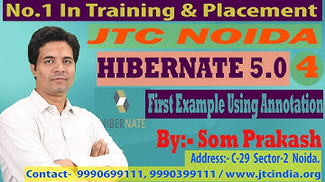 Hibernate Annotation Example by Som Prakash Part-4