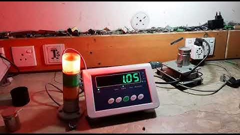 WEIGHING SCALE SET POINT WITH TOWER LIGHT AND BUZZER SOUND SYSTEM by Care International Scale