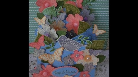 Cascading Card & Box  ~ tutorial ~ Stampin up!