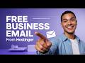How To Get Business Email From Hostinger | Hostinger Email Setup