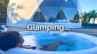 Inside a Luxury Glamping Dome! | Udoscape Glamping in Lago Vista Texas