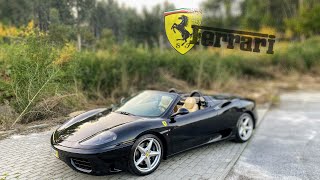 Ferrari 360 spider f1 v8 400 cv!