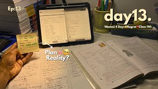 Wasted 4 Days💔Plus One Hindi Public Exam Prep Study Vlog📚Plan Vs Reality🙂Malayalam Study Vlog