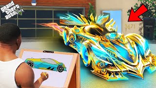 Franklin Search The Fastest Super Car With The Help Of Using Magical Painting In Gta V screenshot 5