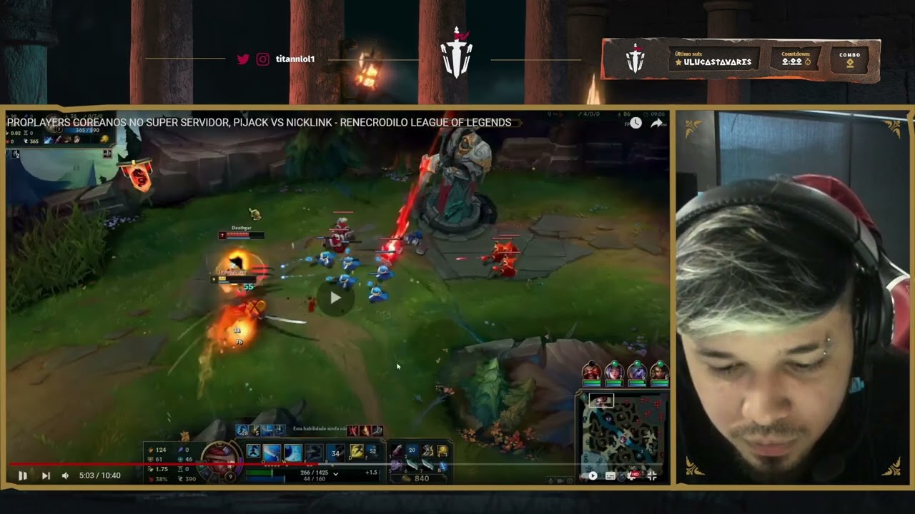 COURTESY BUGANDO O COMBO DO YASUO E TITAN IMPRESSIONADO