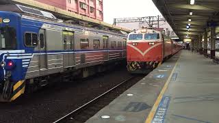 111/3/12日4191次500型區間車和516次莒光號樹林進站+出站