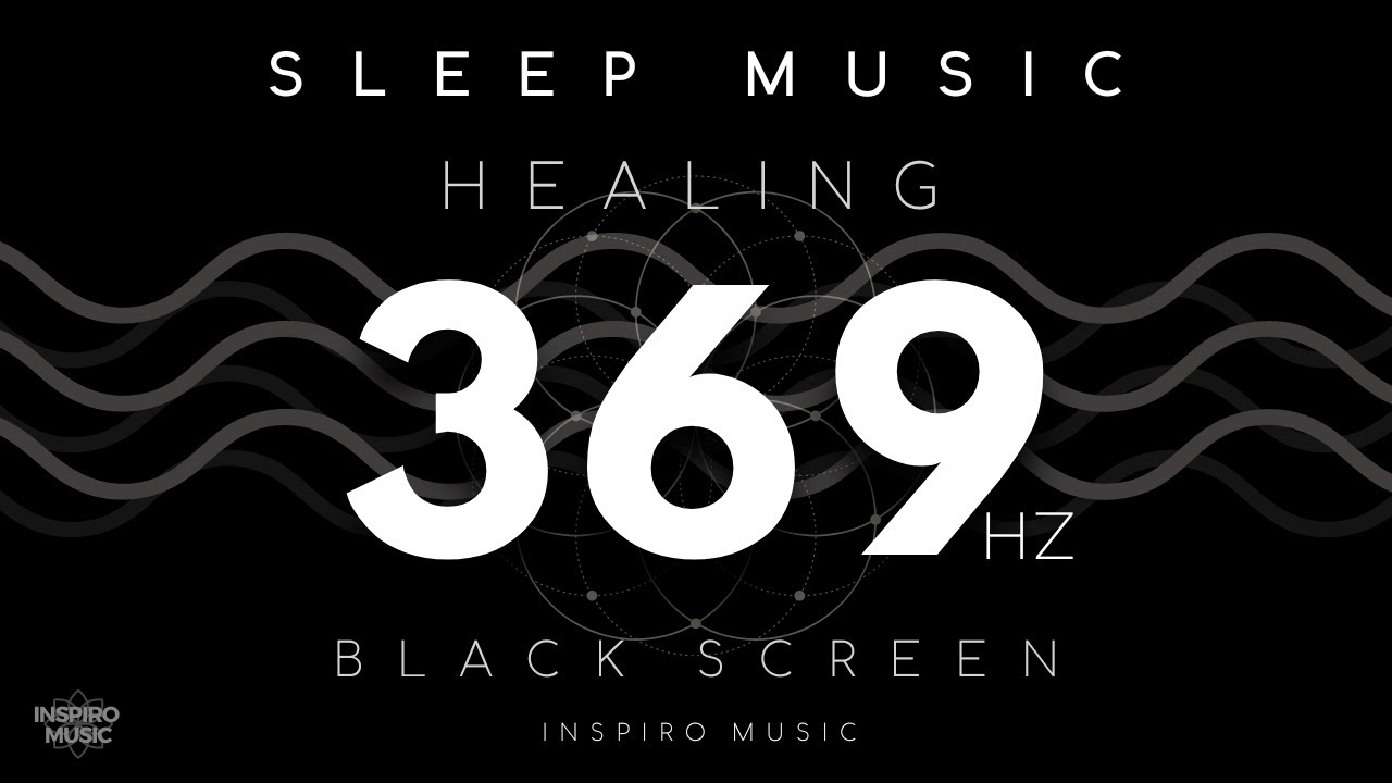 BLACK SCREEN SLEEP MUSIC · 369hz · Pineal Gland Activation · BINAURAL ...