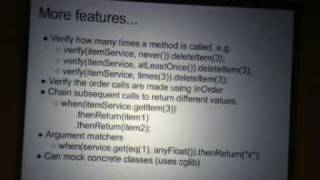 Mockito Presentation - part 2
