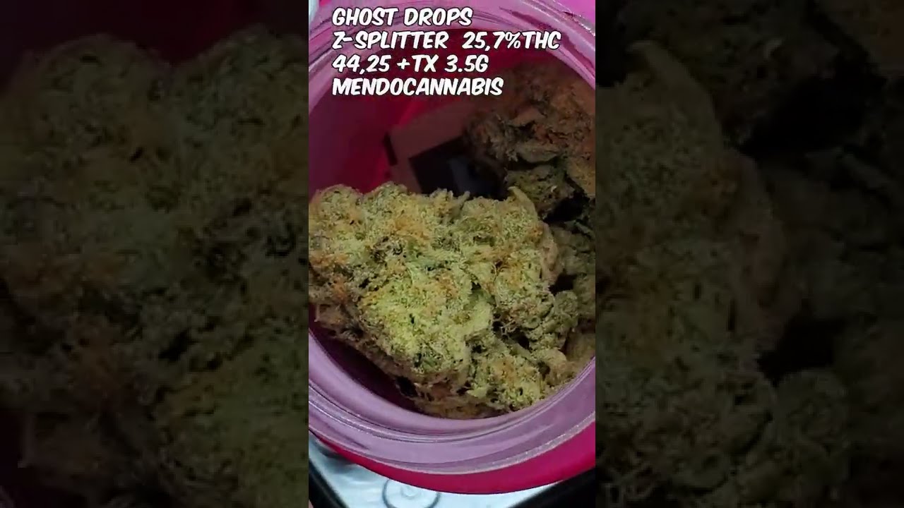 Z SPLITTER, Ghost Drops, 26% THC + HEMP BLUNT 21% THC 