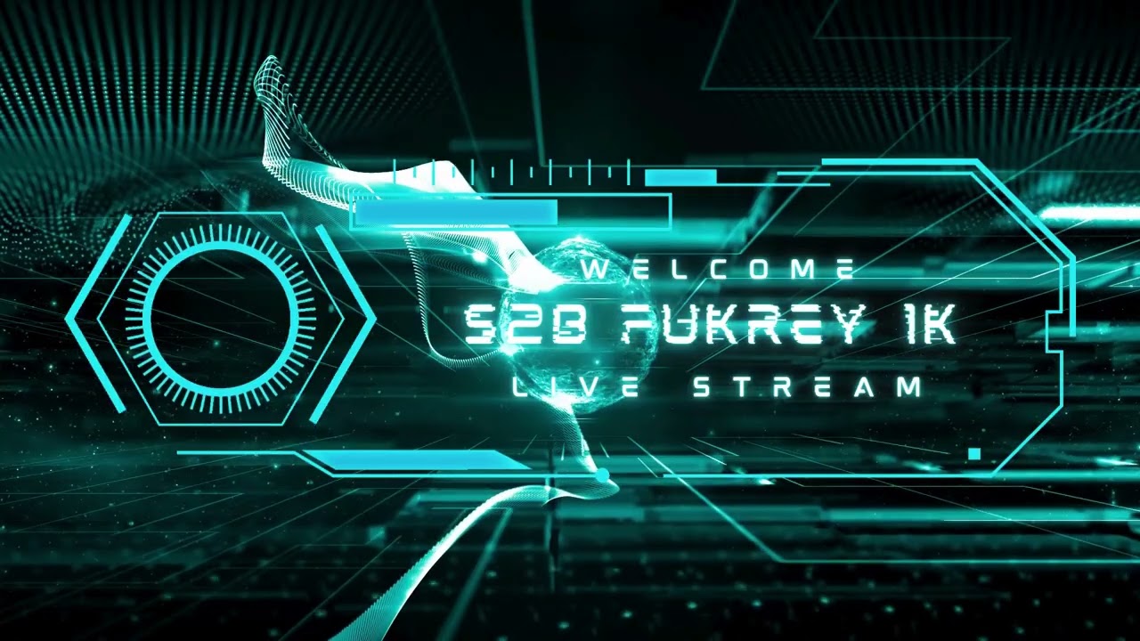 Blue & White Futuristic Gaming Channel Youtube Intro  