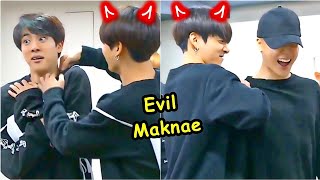 BTS playing & living in peace until Jungkook joins (Evil Maknae)