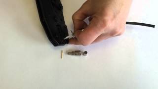 Montageanleitung-48: FME-Stecker, gerade, Crimpausführung