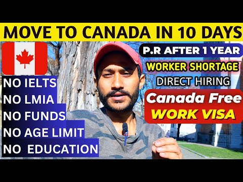 Canada Work Permit 2023 |  Canada Free Work Visa |  International Mobility Program
