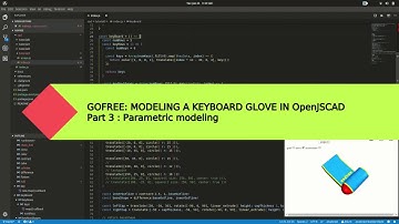 Gofree: creating a 3d printable keyboard glove in jscad (part 3)