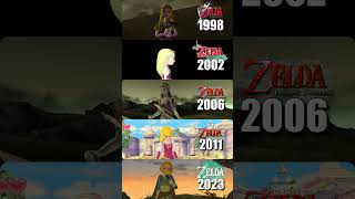 Evolution of Princess Zelda #thelegendofzelda