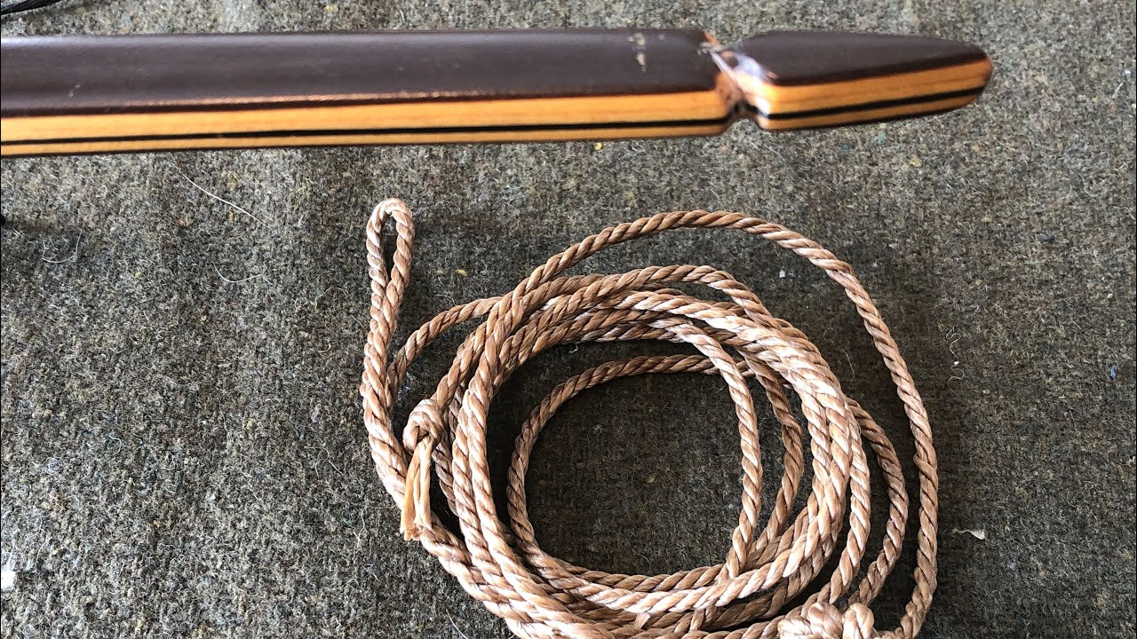 DIY: Artificial Sinew Bowstring 