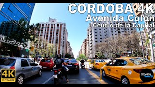 [4K] CORDOBA  AVENIDA COLON / CENTRO DE LA CAPITAL  CBA CIUDAD
