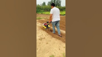 Trencher Micro-tillage machine Save time, effort, and labor. A good helper for farmers.