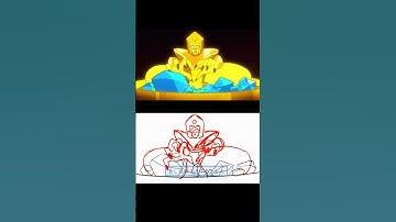 BLUE DIAMOND AU YELLOW SHATTERS BLUE STEVEN #shorts #stevenuniverse #bluediamond #shatters #au