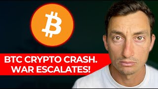WAR BREAKING OUT: Bitcoin and crypto have been CRUSHED! (what should I do?)