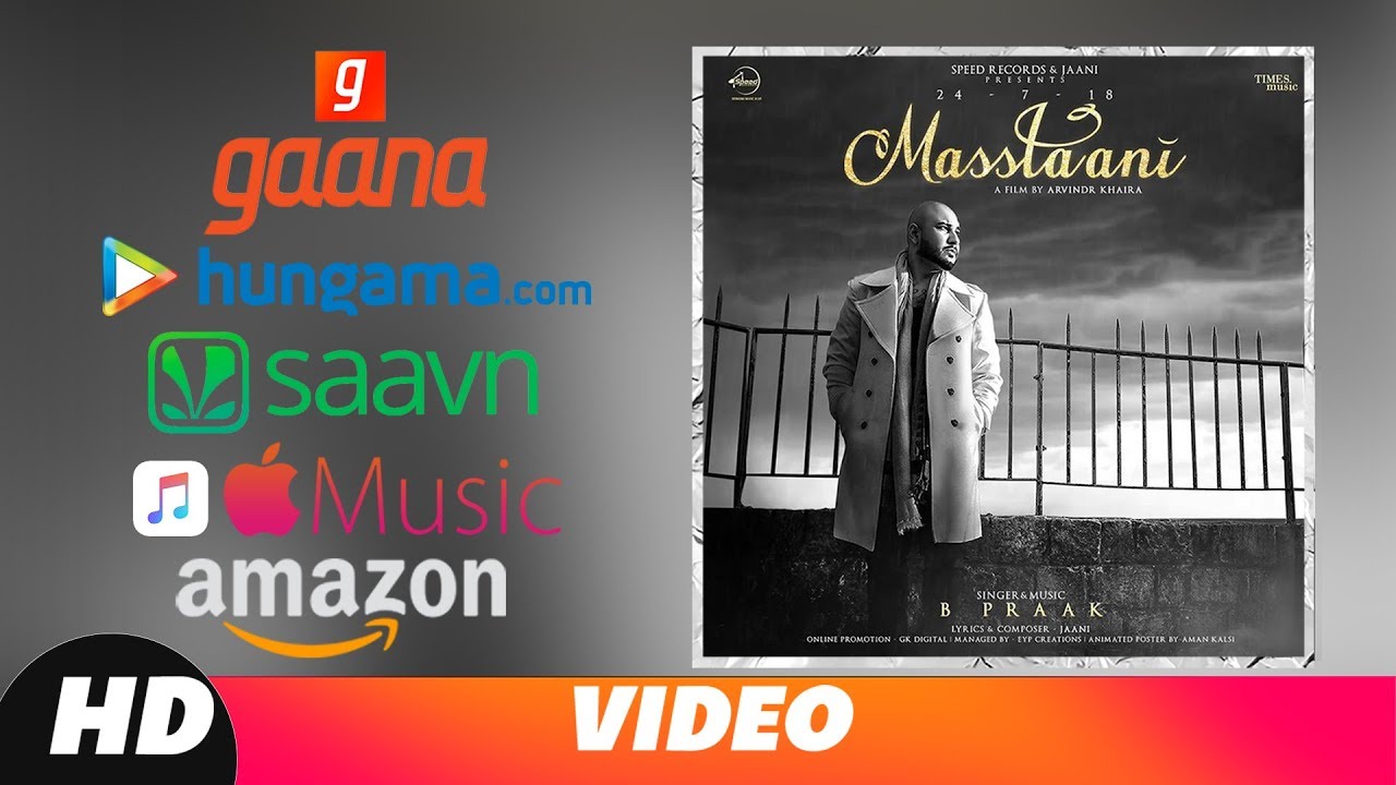 Streaming Video | MASSTAANI | B PRAAK | JAANI | Arvindr Khaira | New Song 2018