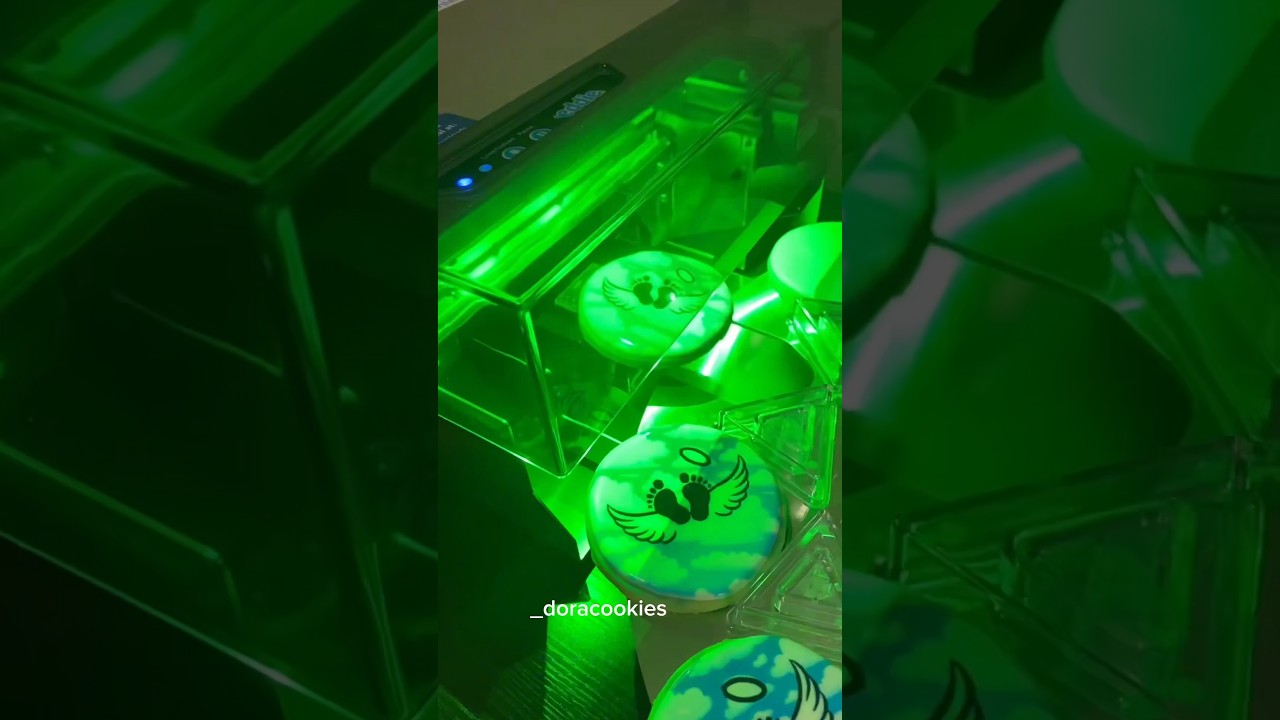 Look how fast it prints on cookies😱