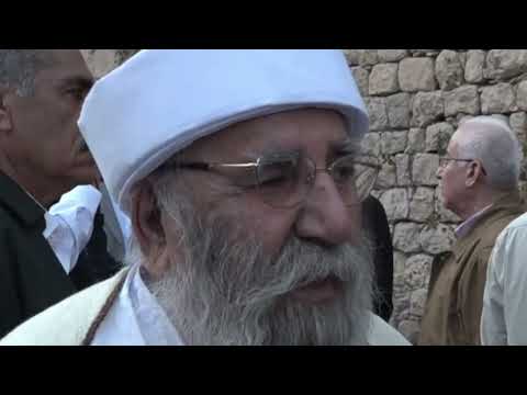 الراحلان بابا شيخ والامير تحسين بك 