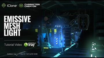 Iray Render Plug-in Tutorial - Lighting Part 3:  Emissive Mesh Light
