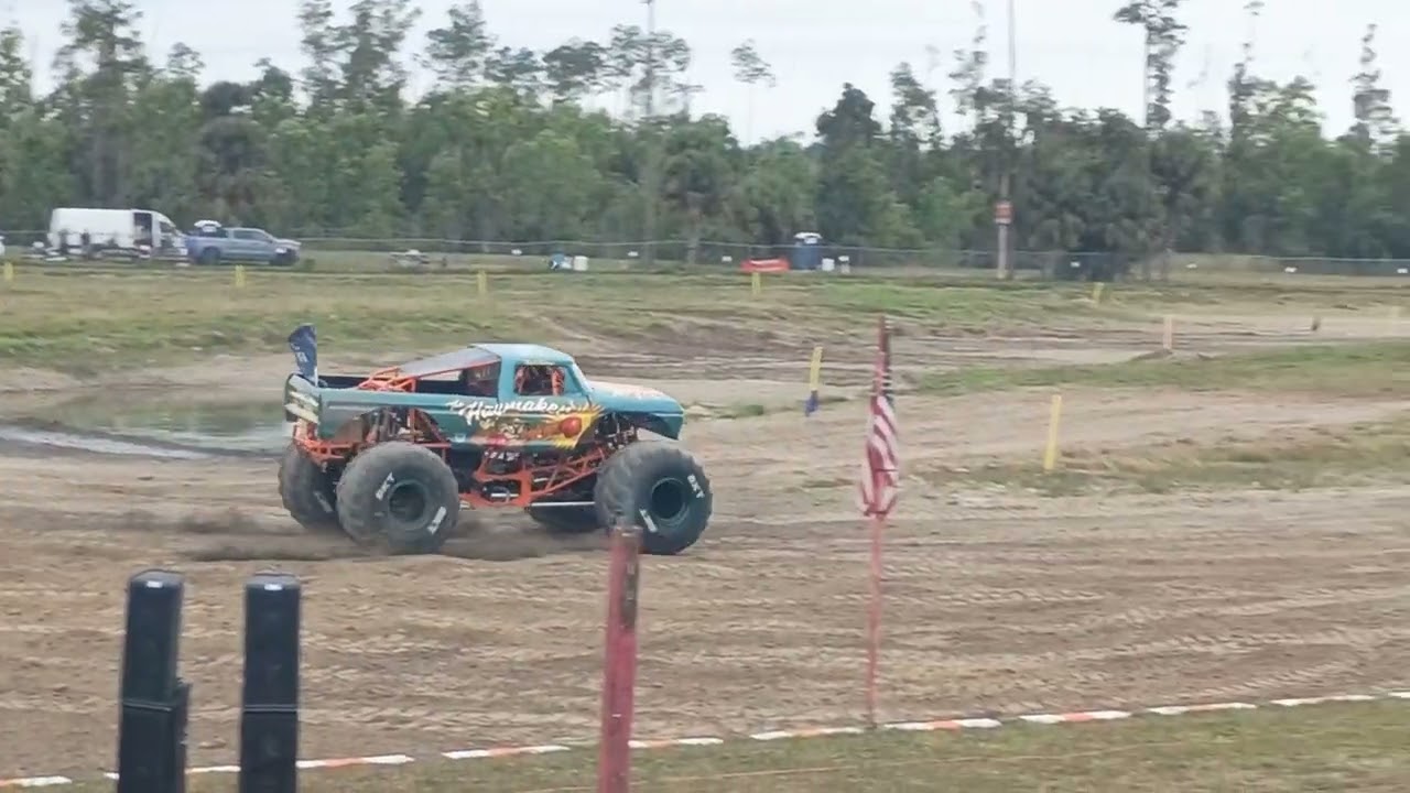Haymaker freestyle Naples FL All Star Monster Truck tour Saturday