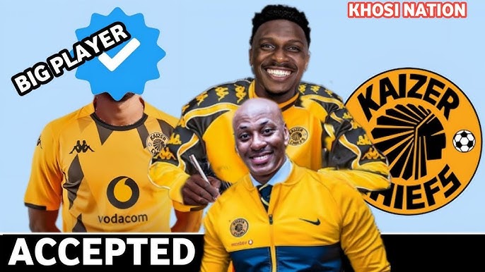 Finally kaizer chiefs confirmed to sign a new striker from a big club 2024/2025...