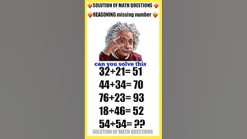math reasoning | for iQ test | comment your answer | #reasoning #maths #ssc #sscchsl #sscgd #ssccgl