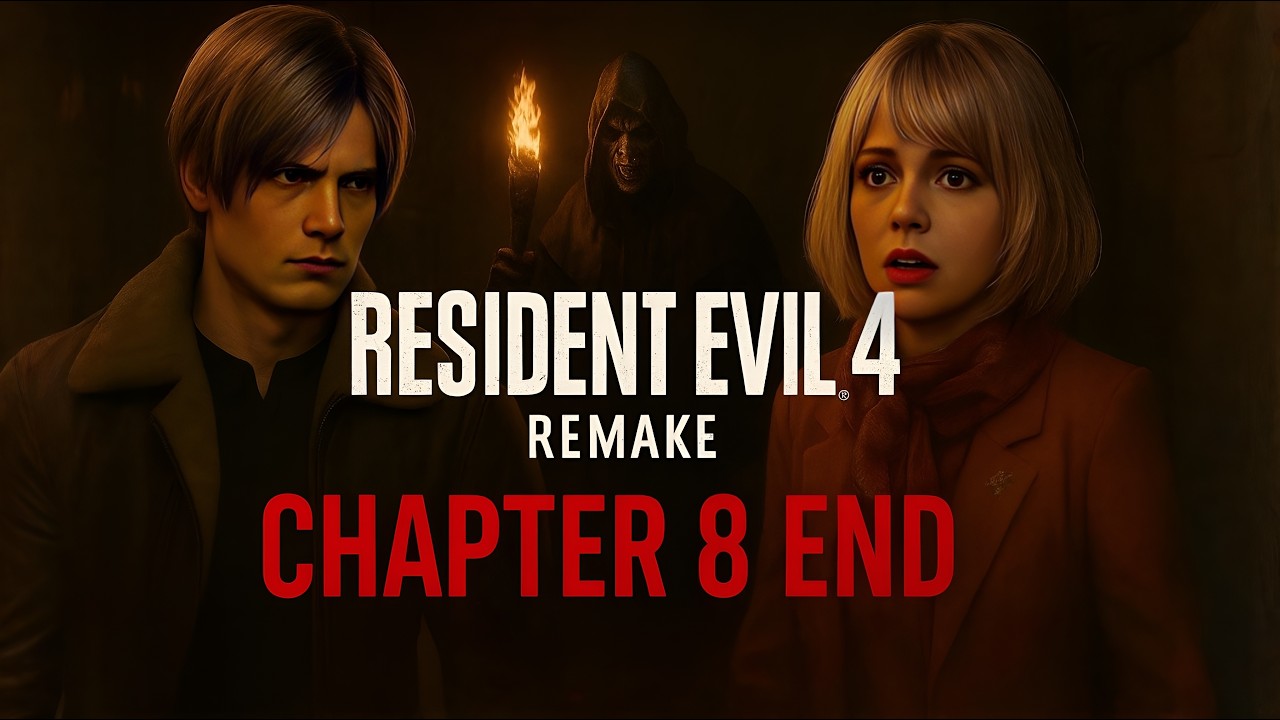 Resident Evil 4 Remake | Chapter 8 – Cultists Attack! 🤯 (Hindi Gameplay) HD 1080p ..🔥