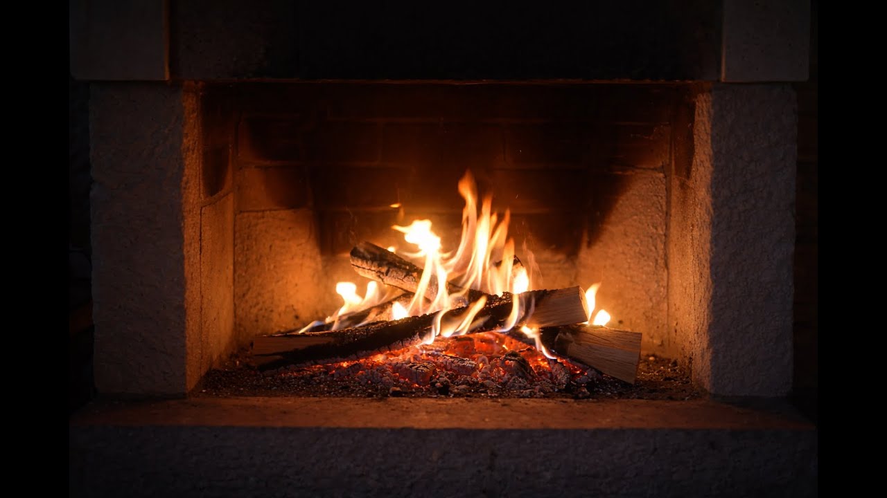 Calm Fireplace Ambience for Sleep & Relaxation (1 Hour, Seamless Loop)