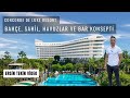 Concorde de luxe resortde bahe sahil havuzlar ve bar konsepti