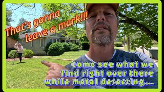 What we find metal detecting will definitely leave a mark...