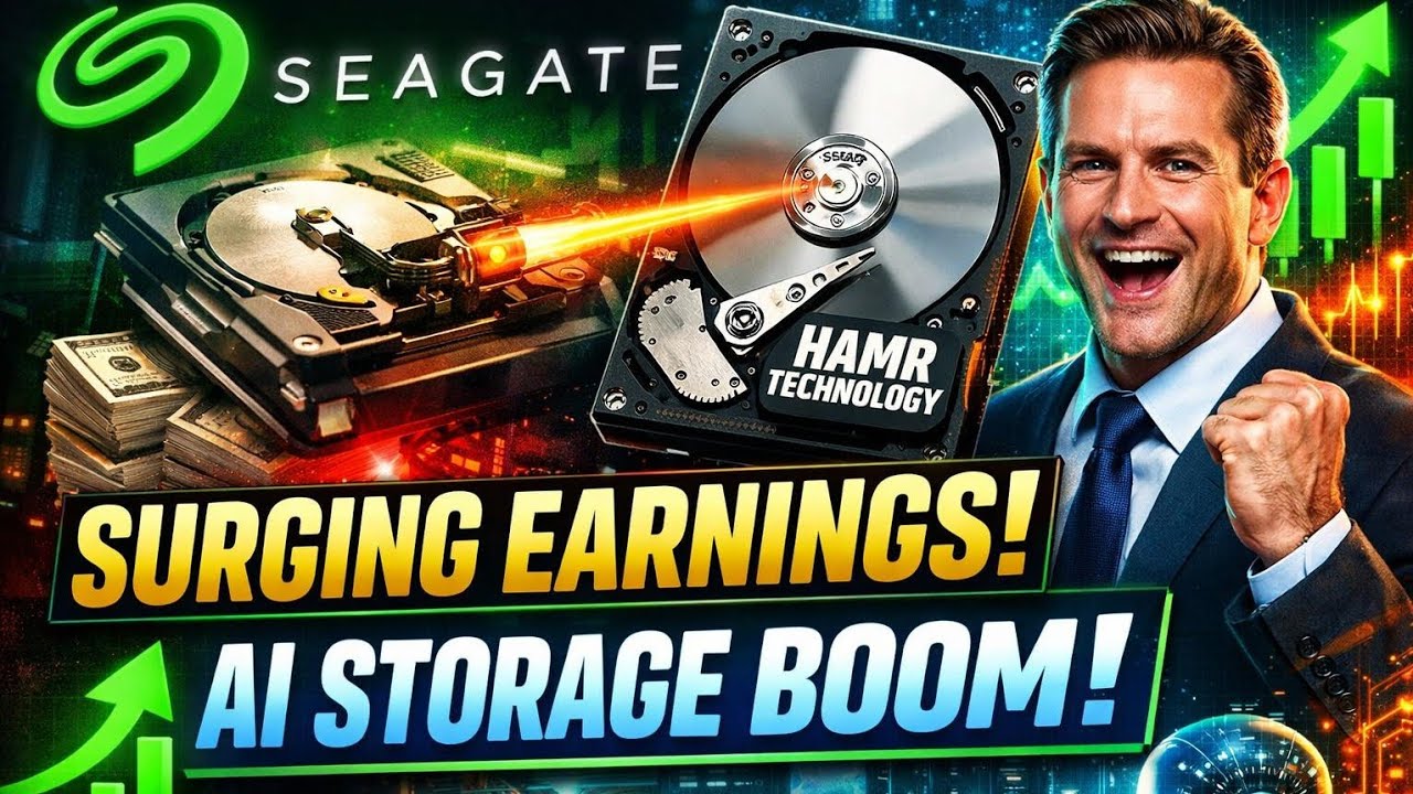 Seagate Stock(STX) EXPLODES After Earnings — AI Storage Supercycle Just Started?