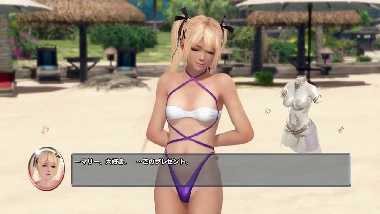 DOAX3】 マリー・ローズに水着プレゼント(マティーニ) | Marry Rose
